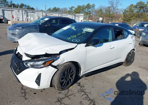 2025 Nissan Sentra Sr from USA, damaged, VIN 3N1AB8DV4SY367479